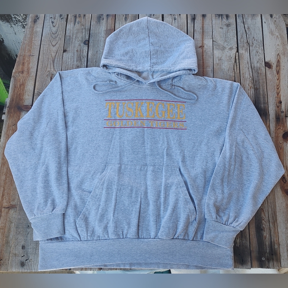 2000s NCAA Tuskegee Golden Tigers University hoodie men's size 2XL